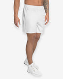White Athletic Long Shorts