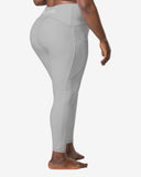 Light Grey Leggings with Pockets