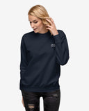 Embroidered Tracksuit Fleece Sweatshirt