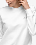 Embroidered Tracksuit Fleece Sweatshirt